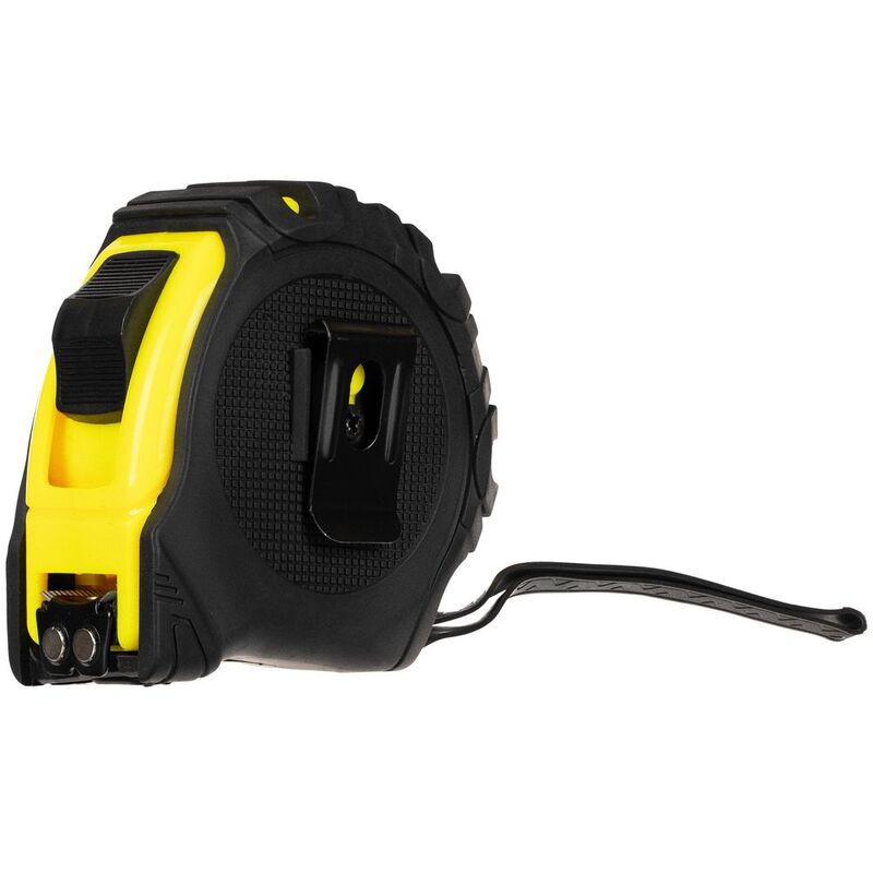 Рулетка Mittari с магнитным наконечником, 5 м, желтая арт.63025.80