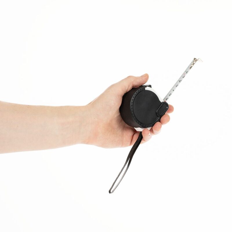 Рулетка Meter Plan, 3 м, черная с белым арт.63026.60