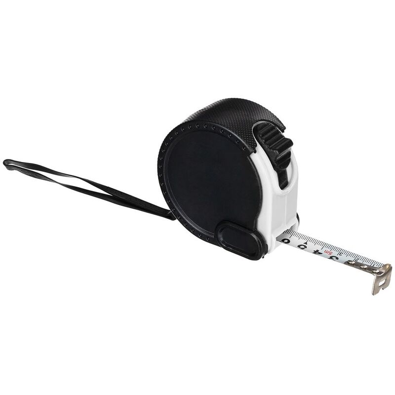 Рулетка Meter Plan, 5 м, черная с белым арт.63027.60