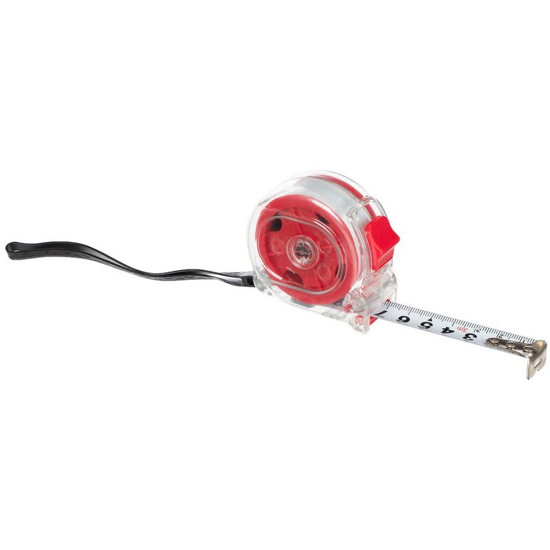 Рулетка Selvaksi, 3 м, красная арт.63028.50