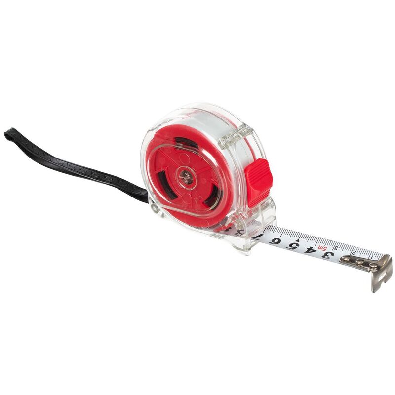 Рулетка Selvaksi, 5 м, красная арт.63029.50