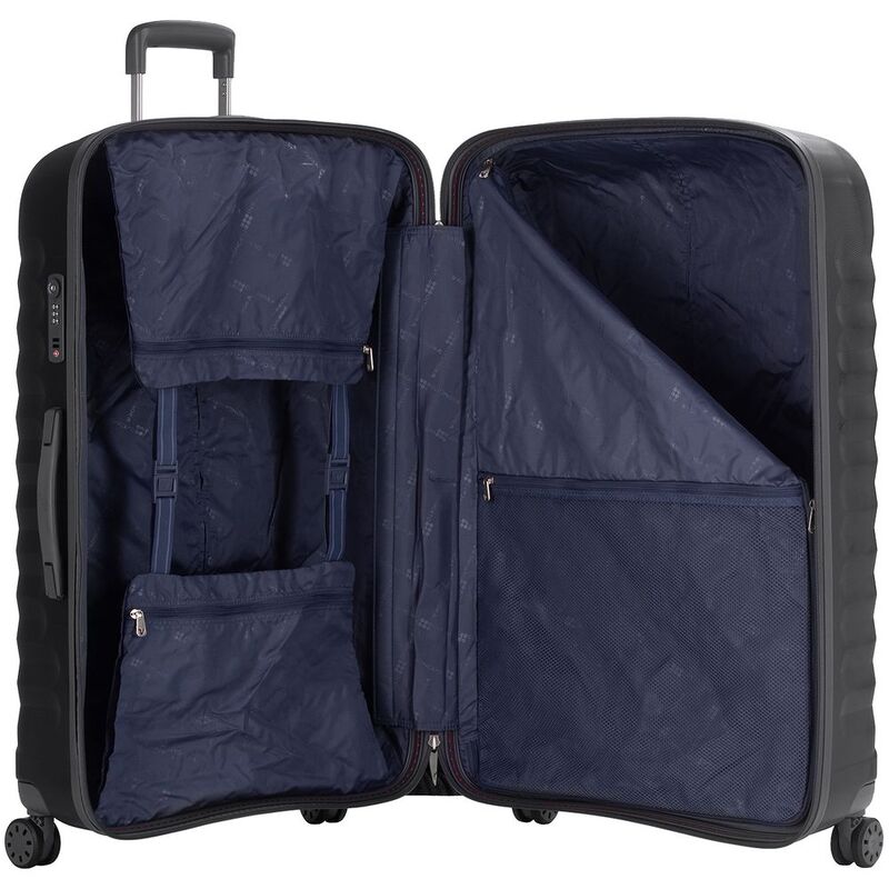 Чемодан Uno Zip Special L, черный арт.17431.30