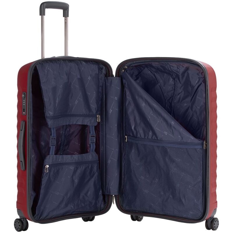 Чемодан Uno Zip Special M, красный арт.17432.50