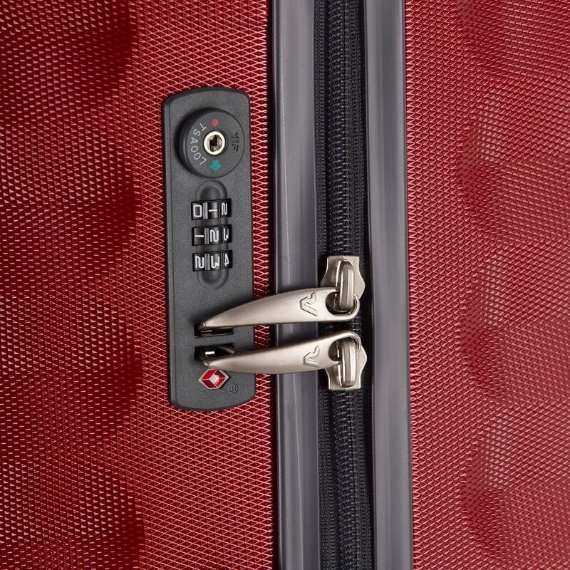 Чемодан Uno Zip Special M, красный арт.17432.50