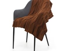 Плед Snefald, коричневый (темное золото) арт.17766.21