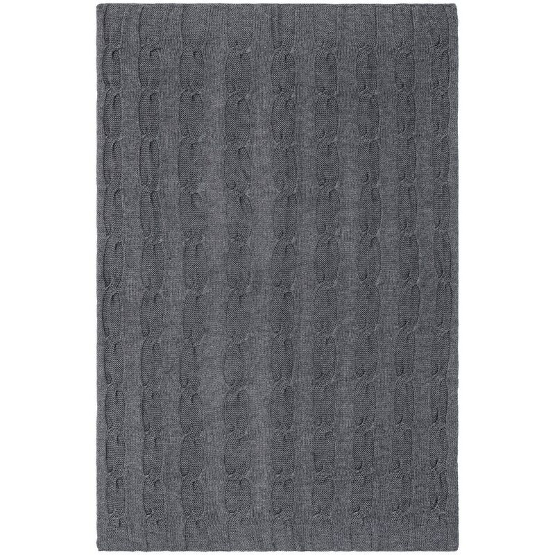 Плед Snefald, серый (маренго меланж) арт.17766.28