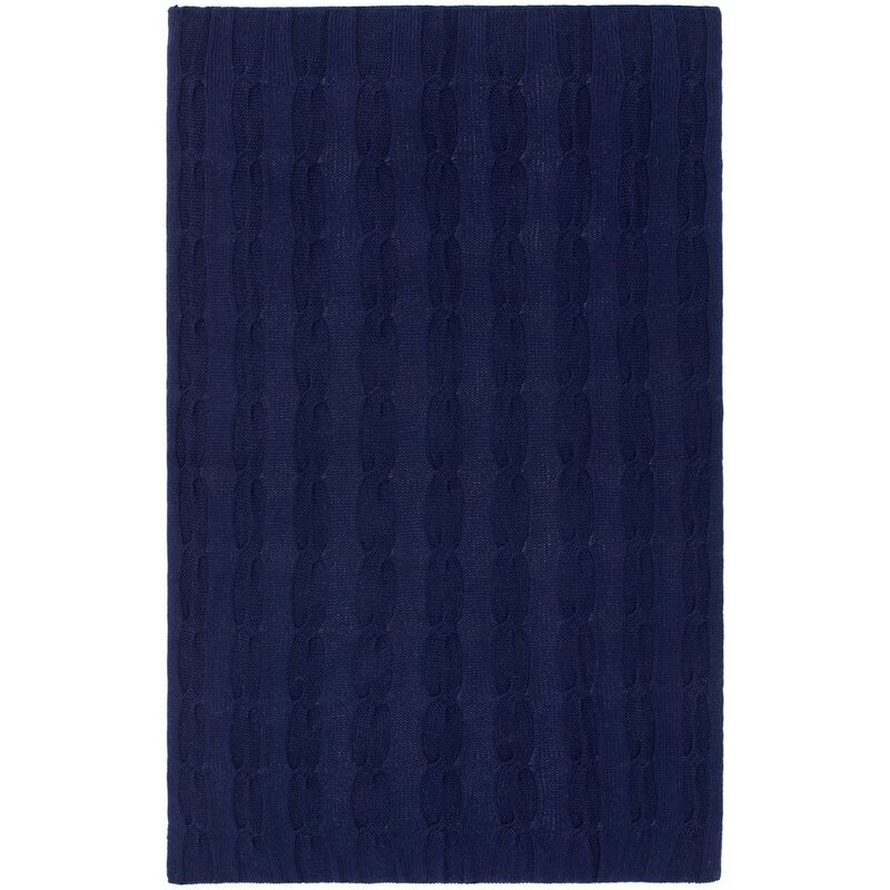 Плед Snefald, темно-синий арт.17766.41