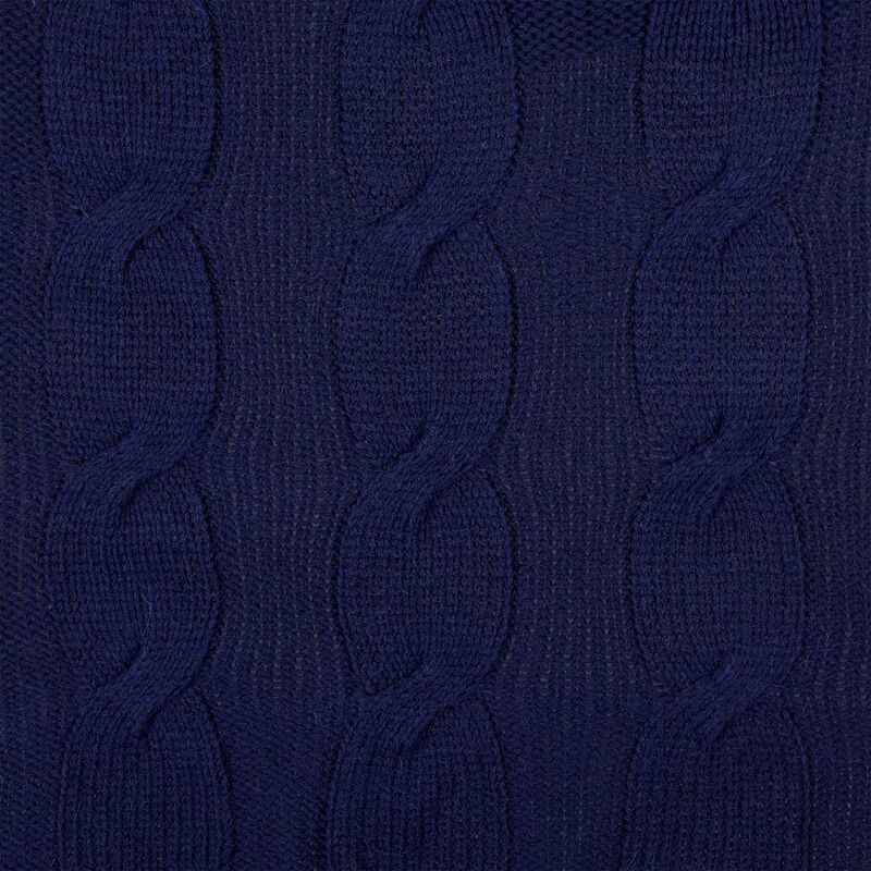 Плед Snefald, темно-синий арт.17766.41