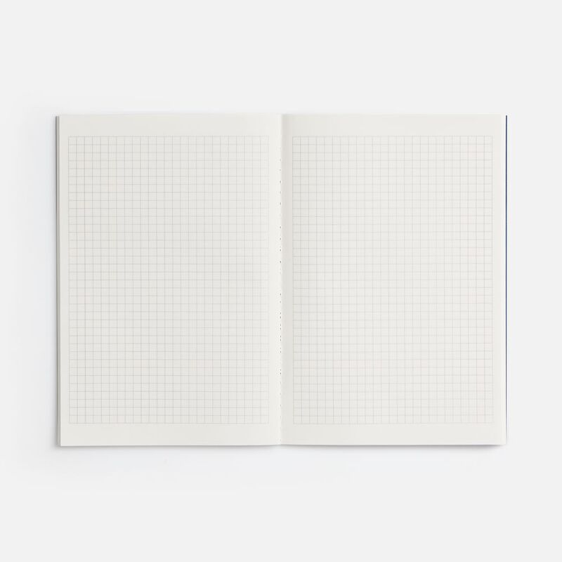 Блокнот Marco в клетку, синий арт.26071.40