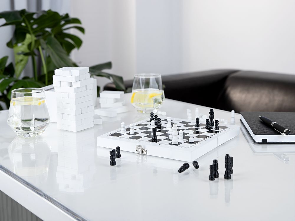 Игра &laquo;Деревянная башня Tickler&raquo;, белая арт.23195.60