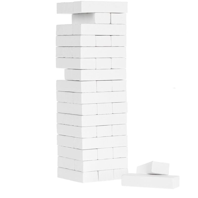 Игра &laquo;Деревянная башня Tickler&raquo;, белая арт.23195.60