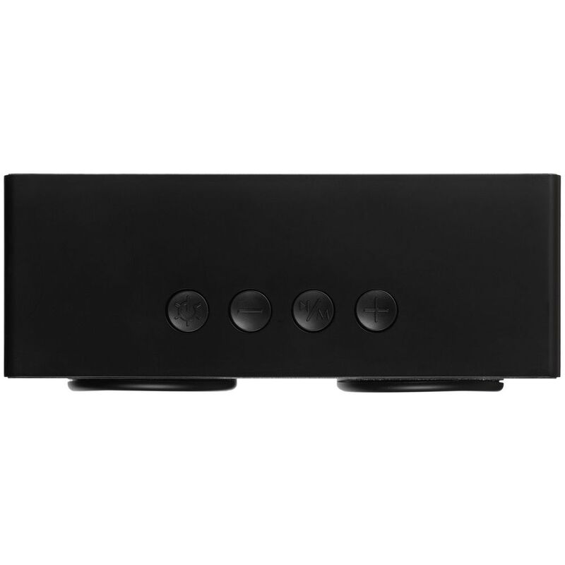 Bluetooth-колонка со светомузыкой Sensofonic, черная арт.17303.30