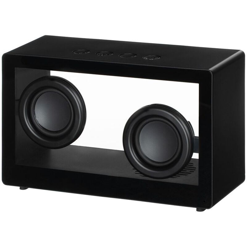 Bluetooth-колонка со светомузыкой Sensofonic, черная арт.17303.30