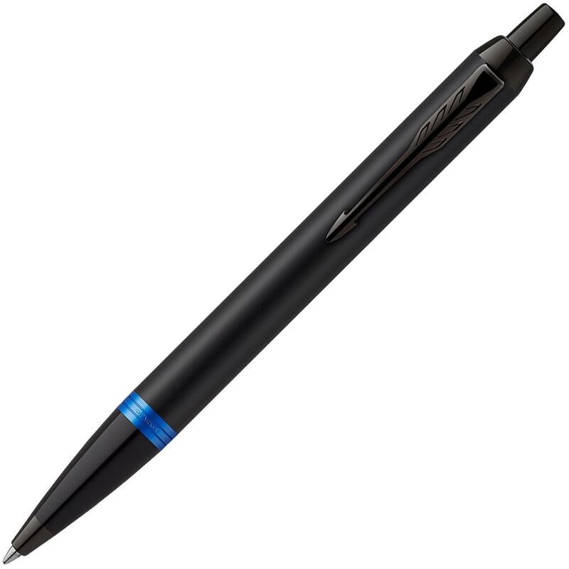 Ручка шариковая Parker IM Professionals Marine Blue BT, черная с синим арт.17304.40