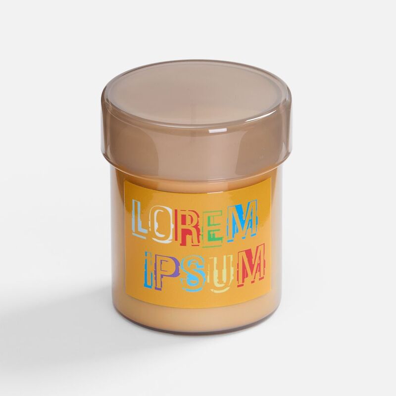 Ароматическая свеча Flikka, сосна и кипарис, бежевая арт.17352.00