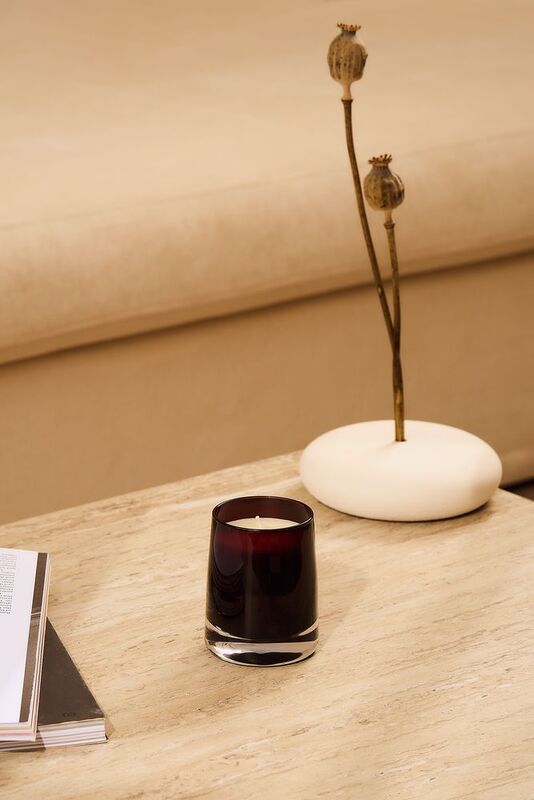 Ароматическая свеча Fragnola, грейпфрут и ветивер, бордовая арт.17354.55