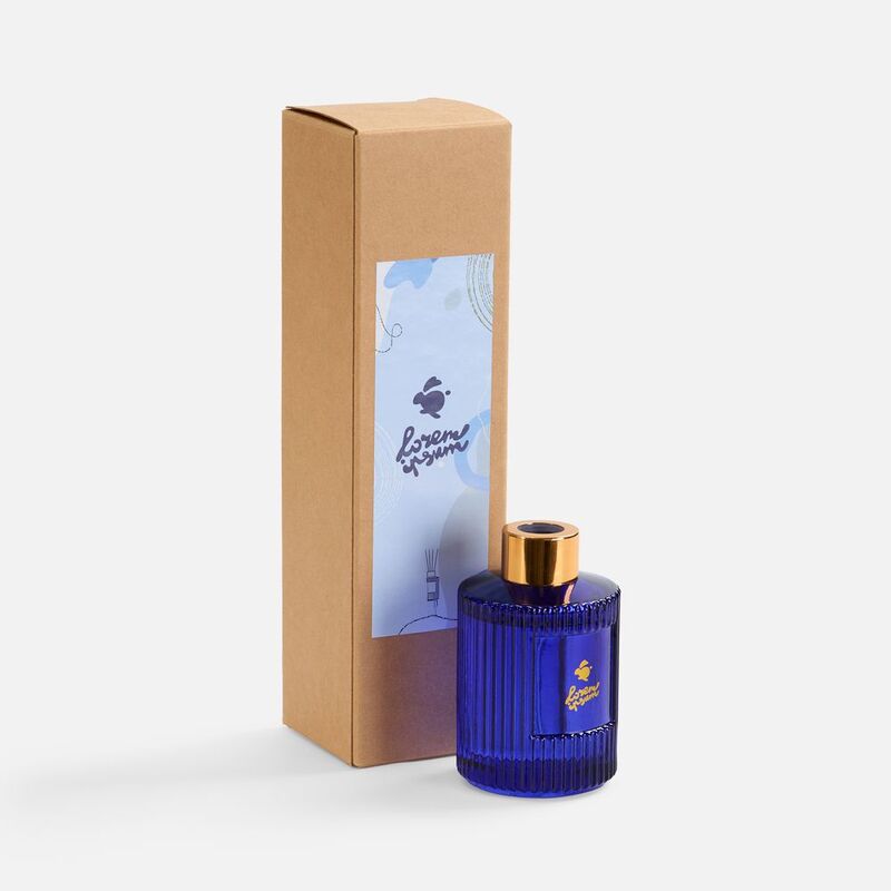 Диффузор ароматический Fragnola, пряная древесина и кардамон, темно-синий арт.17355.44