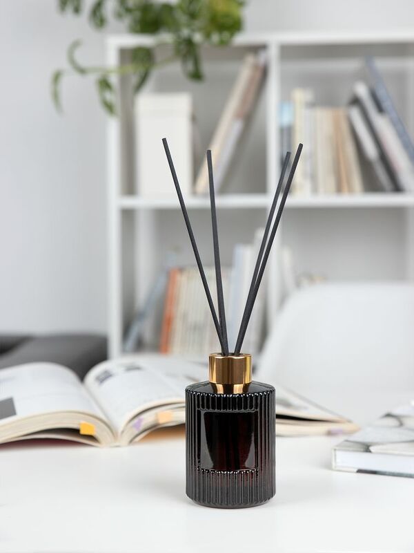 Диффузор ароматический Fragnola, грейпфрут и ветивер, бордовый арт.17355.55