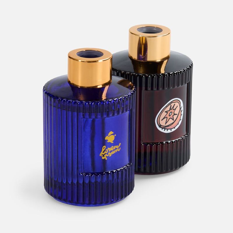 Диффузор ароматический Fragnola, грейпфрут и ветивер, бордовый арт.17355.55