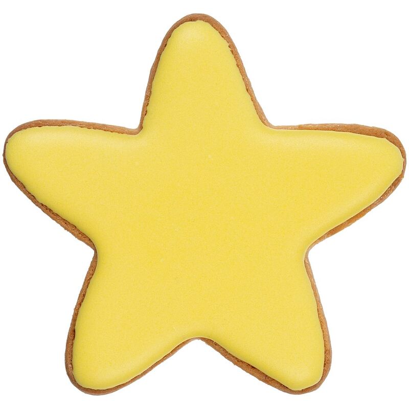Печенье &laquo;Звезда&raquo;, желтое арт.17535.80