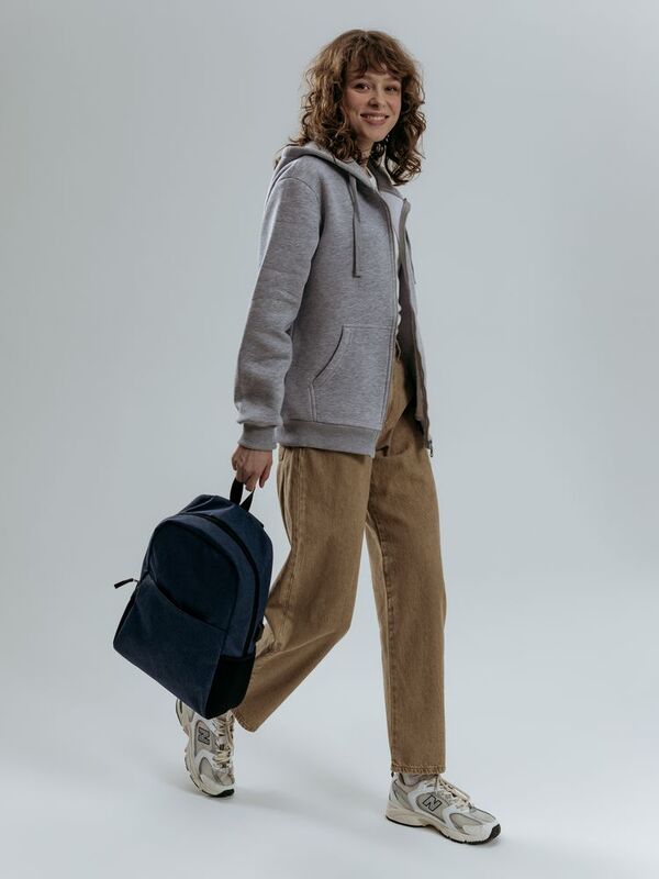 Рюкзак для ноутбука Conttori, синий меланж арт.17265.40