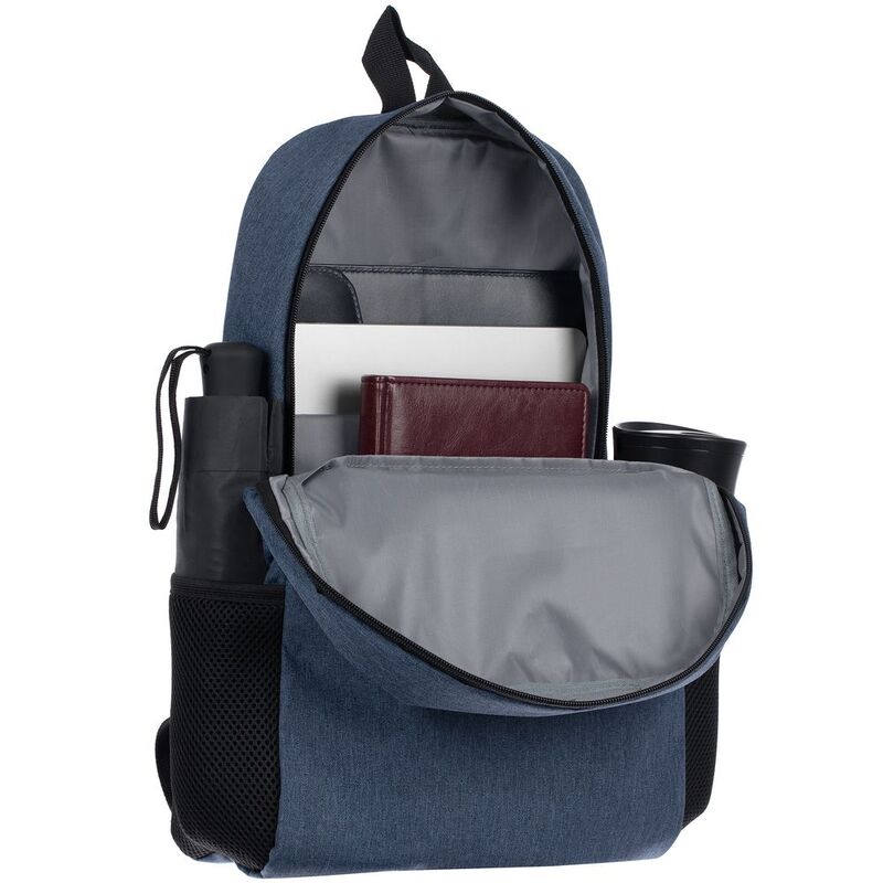 Рюкзак для ноутбука Conttori, синий меланж арт.17265.40