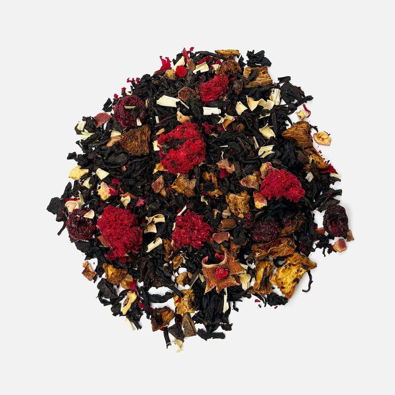 Чай &laquo;Сокочай&raquo;, черный с соком ананаса с вишней, цветками и коркой граната и лемонграссом арт.16222.08