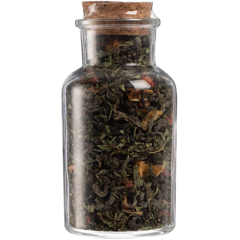 Чай &laquo;Сокочай&raquo;, мини, зеленый с соком ананаса, с кусочками ананаса, клубникой и мятой арт.16440.06