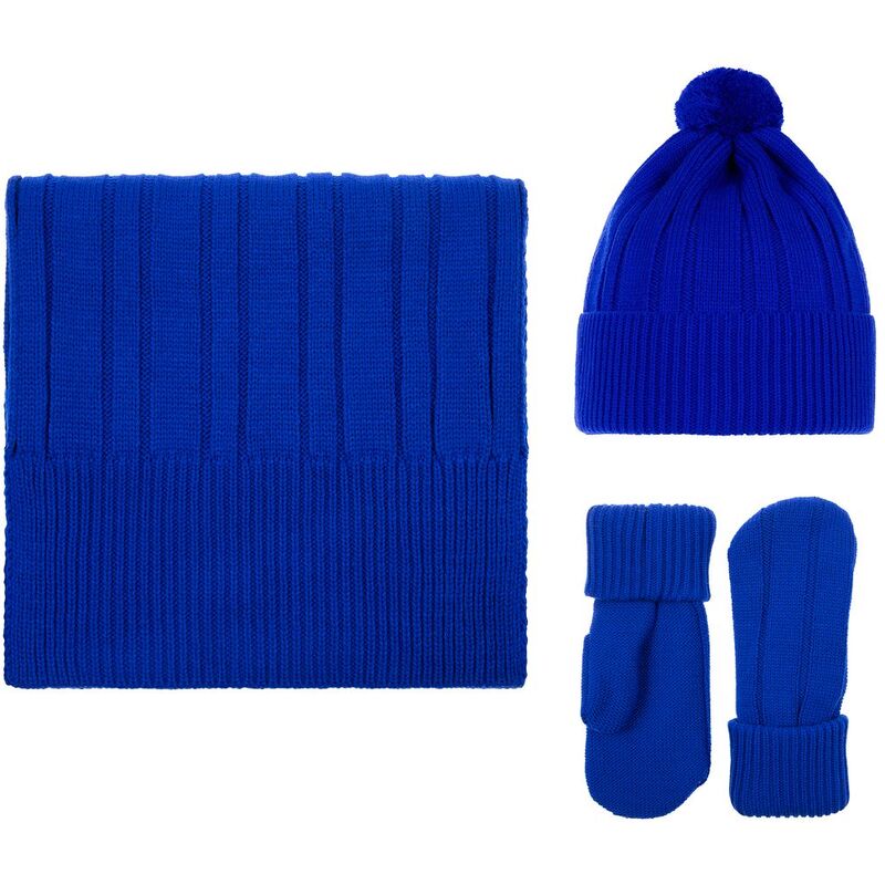 Шапка Knit Beat, синяя арт.19891.44