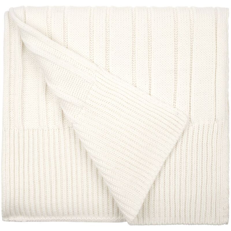 Шарф Knit Beat, белый (молочный) арт.19892.61