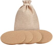 Набор из 4 костеров Suberic, круг арт.17347.02