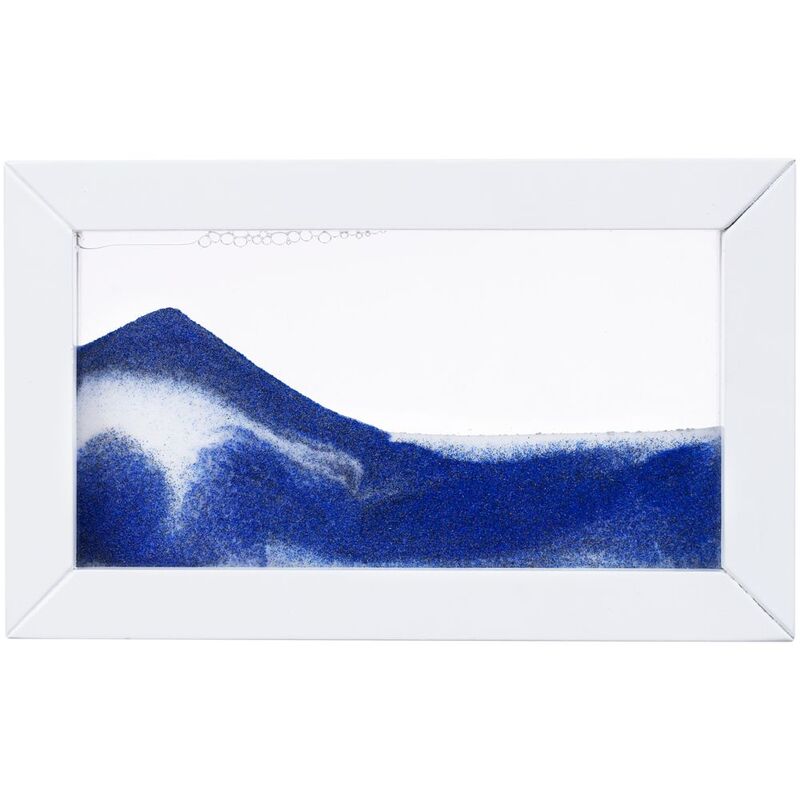 Песочная картина-антистресс Zenscape, белая с синим арт.20243.64