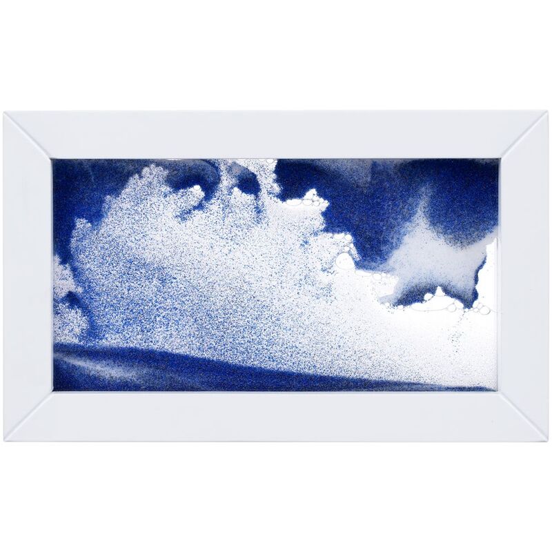 Песочная картина-антистресс Zenscape, белая с синим арт.20243.64