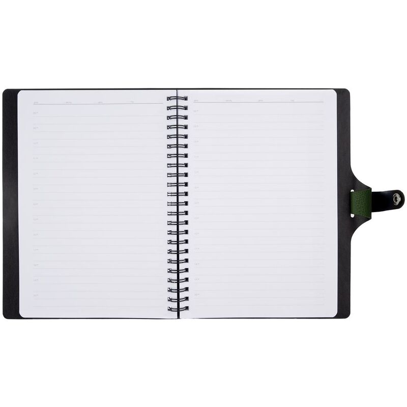 Ежедневник Strep Front на заказ, недатированный, зеленый арт.17283.90