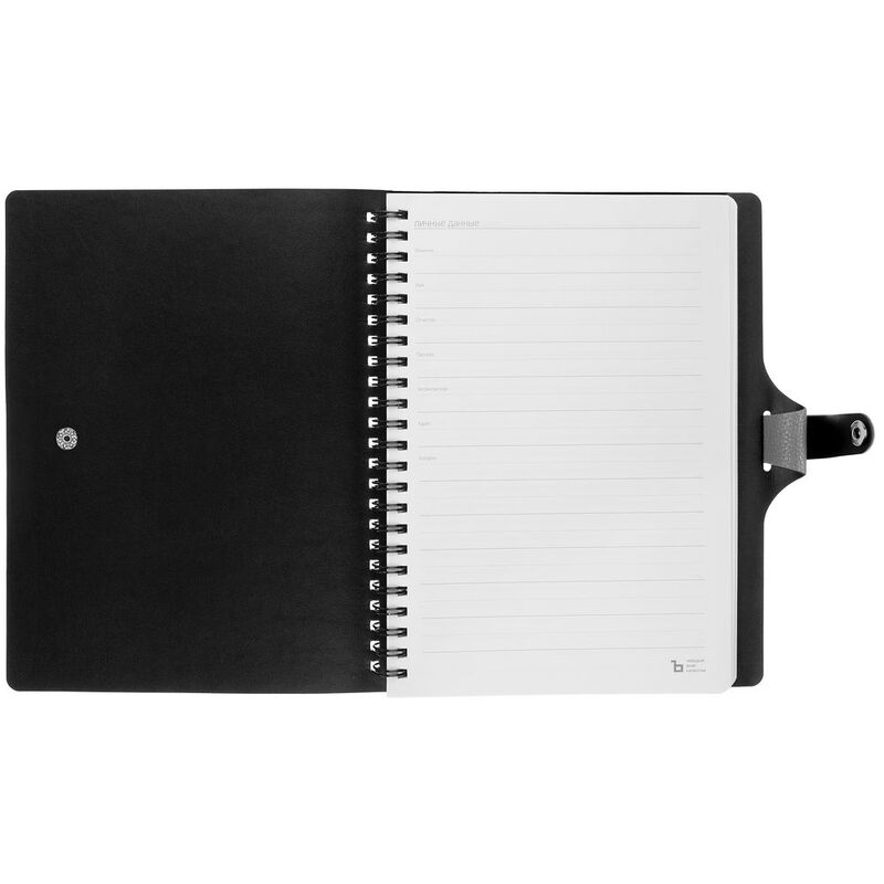 Ежедневник Strep Front на заказ, недатированный, серый арт.17283.10