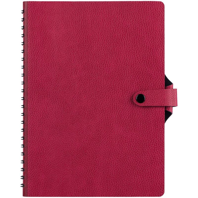 Ежедневник Strep Front на заказ, недатированный, малиновый арт.17283.55