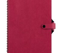 Ежедневник Strep Front на заказ, недатированный, малиновый арт.17283.55