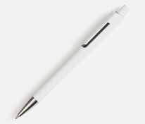 Ручка шариковая Dominanta, белая с черным арт.20028.63