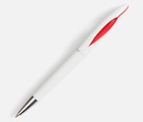 Ручка шариковая Nave, белая с красным арт.20030.65