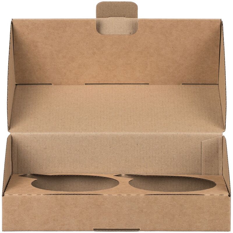 Коробка Klep для двух кружек, крафт арт.24702.00