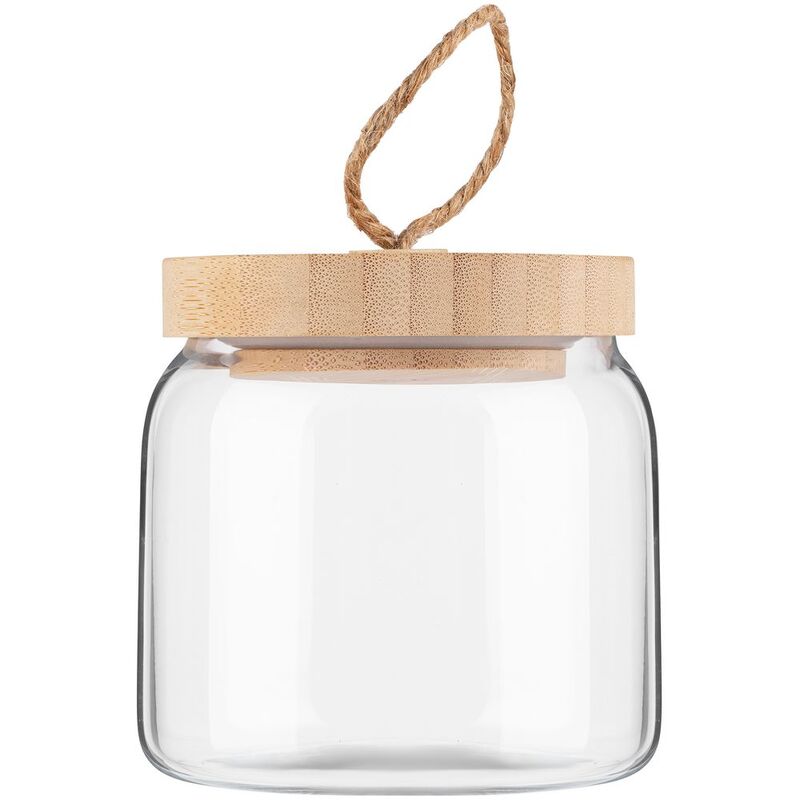 Банка с бамбуковой крышкой Woody S арт.20257.00