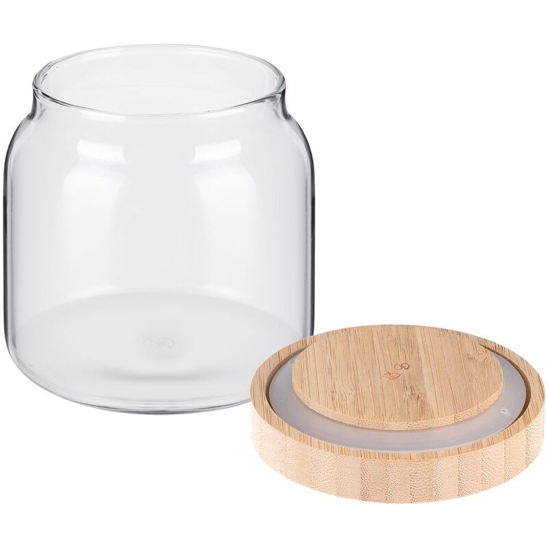 Банка с бамбуковой крышкой Woody S арт.20257.00