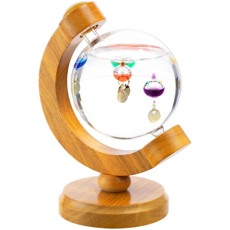 Термометр-шар &laquo;Галилео&raquo; в деревянном корпусе арт.17697.00
