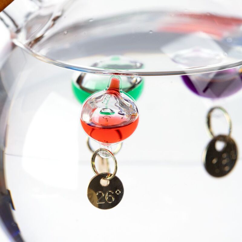 Термометр-шар &laquo;Галилео&raquo; в деревянном корпусе арт.17697.00