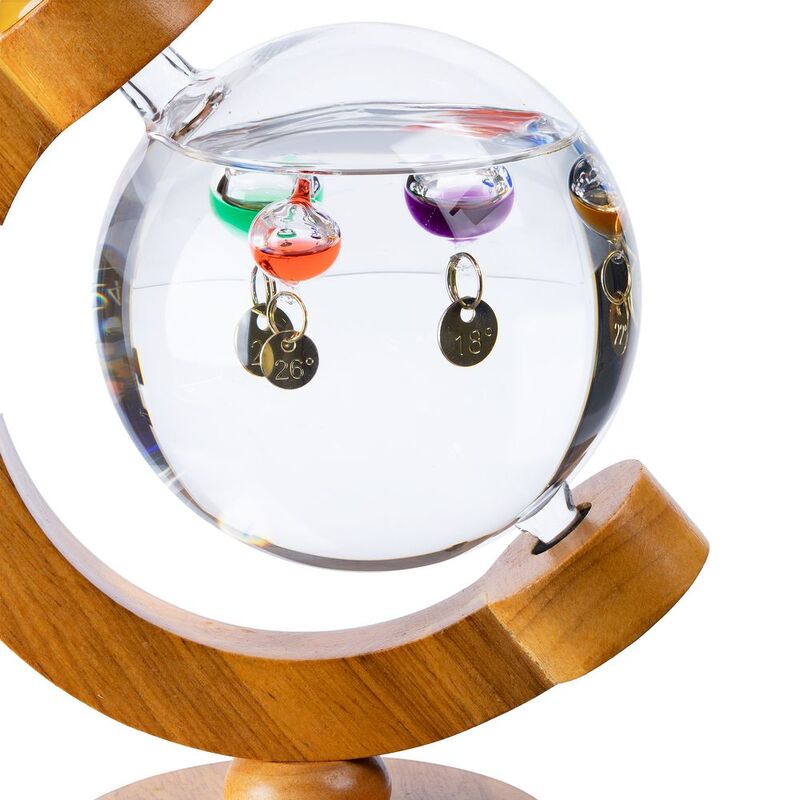 Термометр-шар &laquo;Галилео&raquo; в деревянном корпусе арт.17697.00