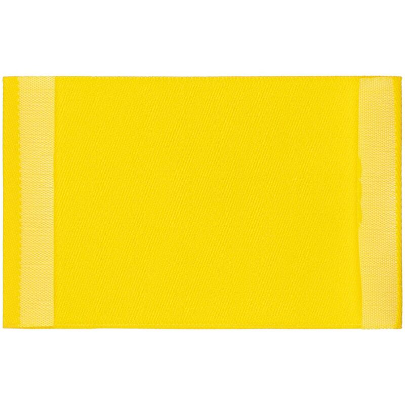 Лейбл тканевый Epsilon, XL, желтый арт.13943.80