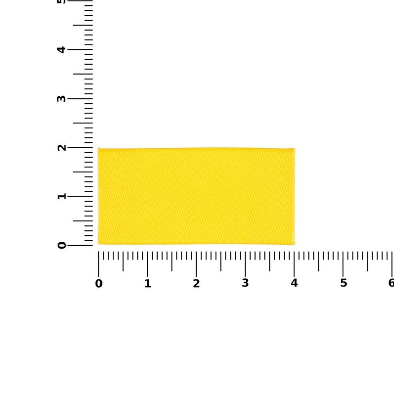 Лейбл тканевый Epsilon, XXS, желтый арт.16348.80