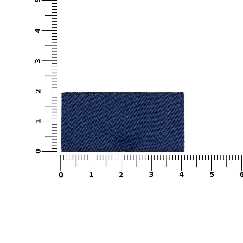 Лейбл тканевый Epsilon, XXS, темно-синий арт.16348.43