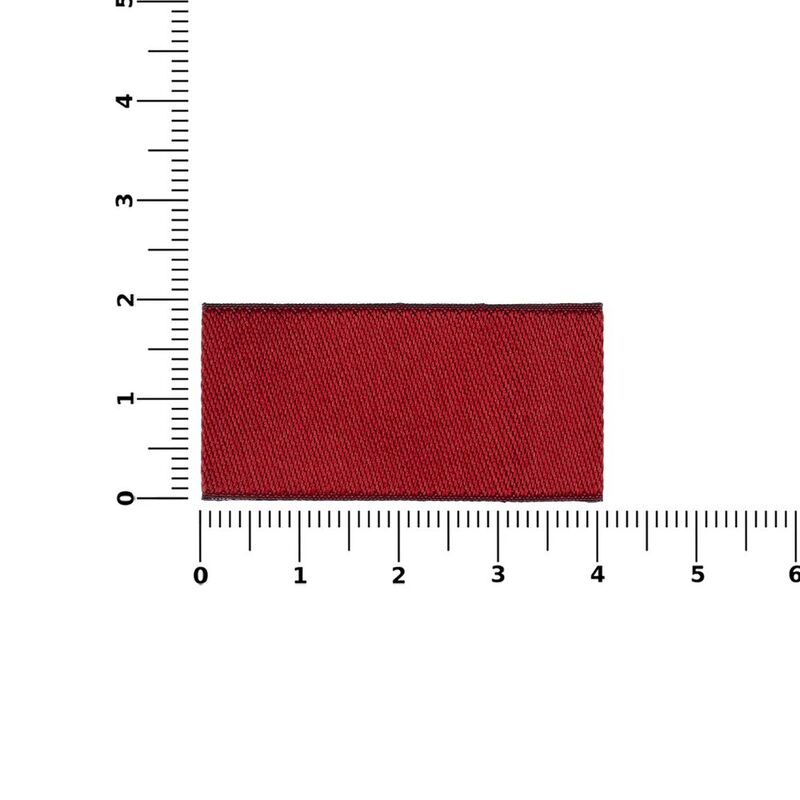 Лейбл тканевый Epsilon, XXS, бордовый арт.16348.55