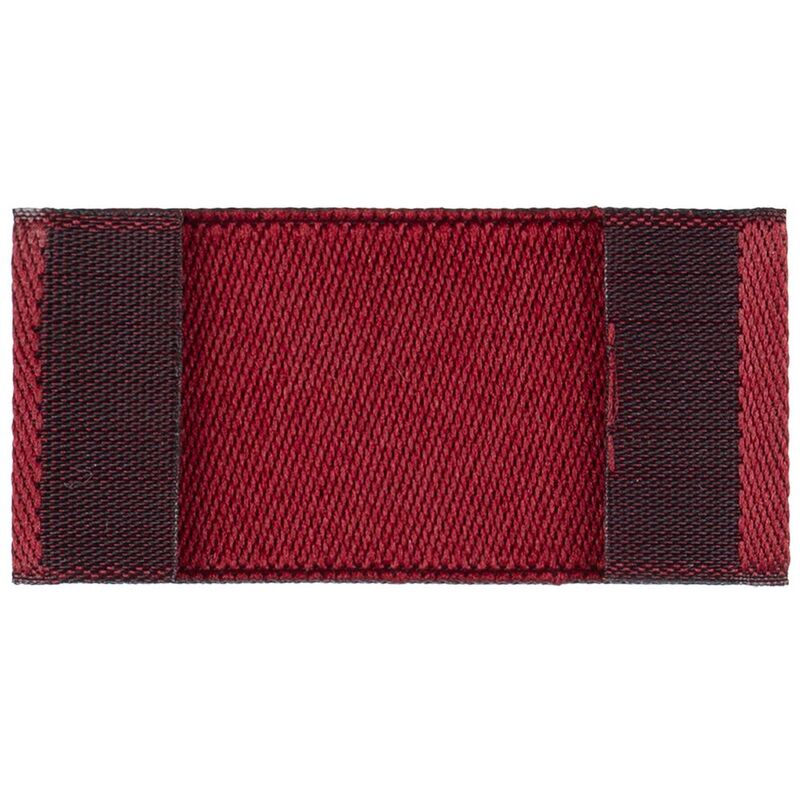 Лейбл тканевый Epsilon, XXS, бордовый арт.16348.55